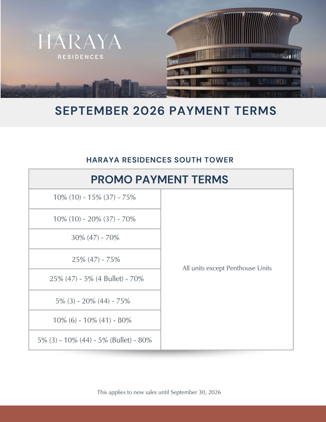 PROMO SOUTH SEPT